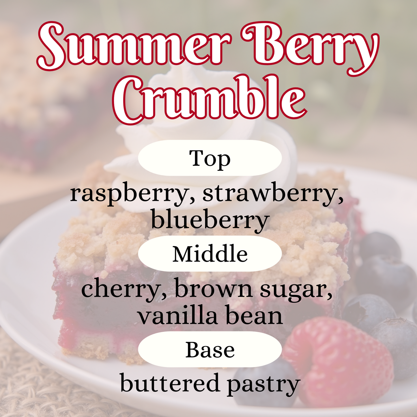 Summer Berry Crumble