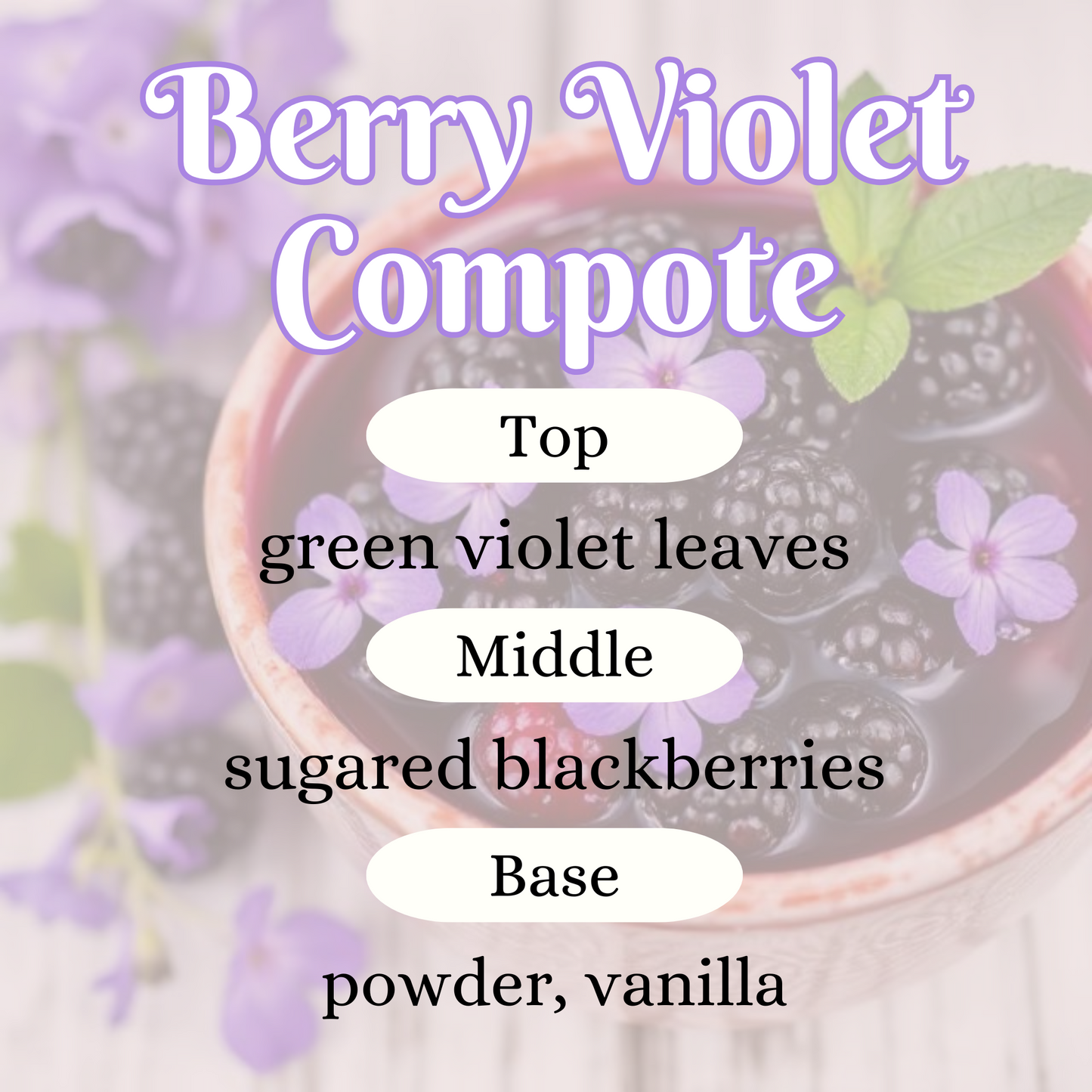 Berry Violet Compote