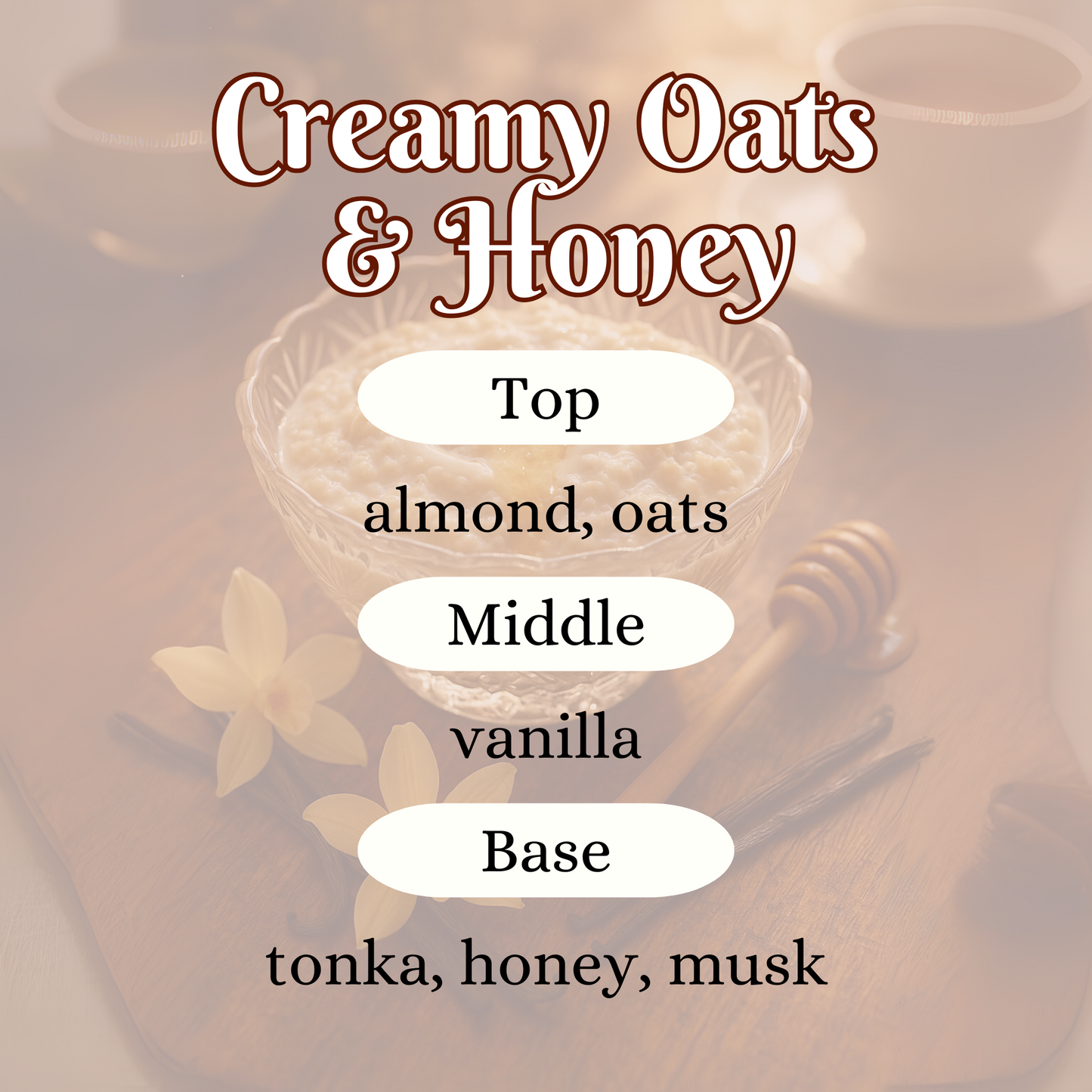 Creamy Oats & Honey
