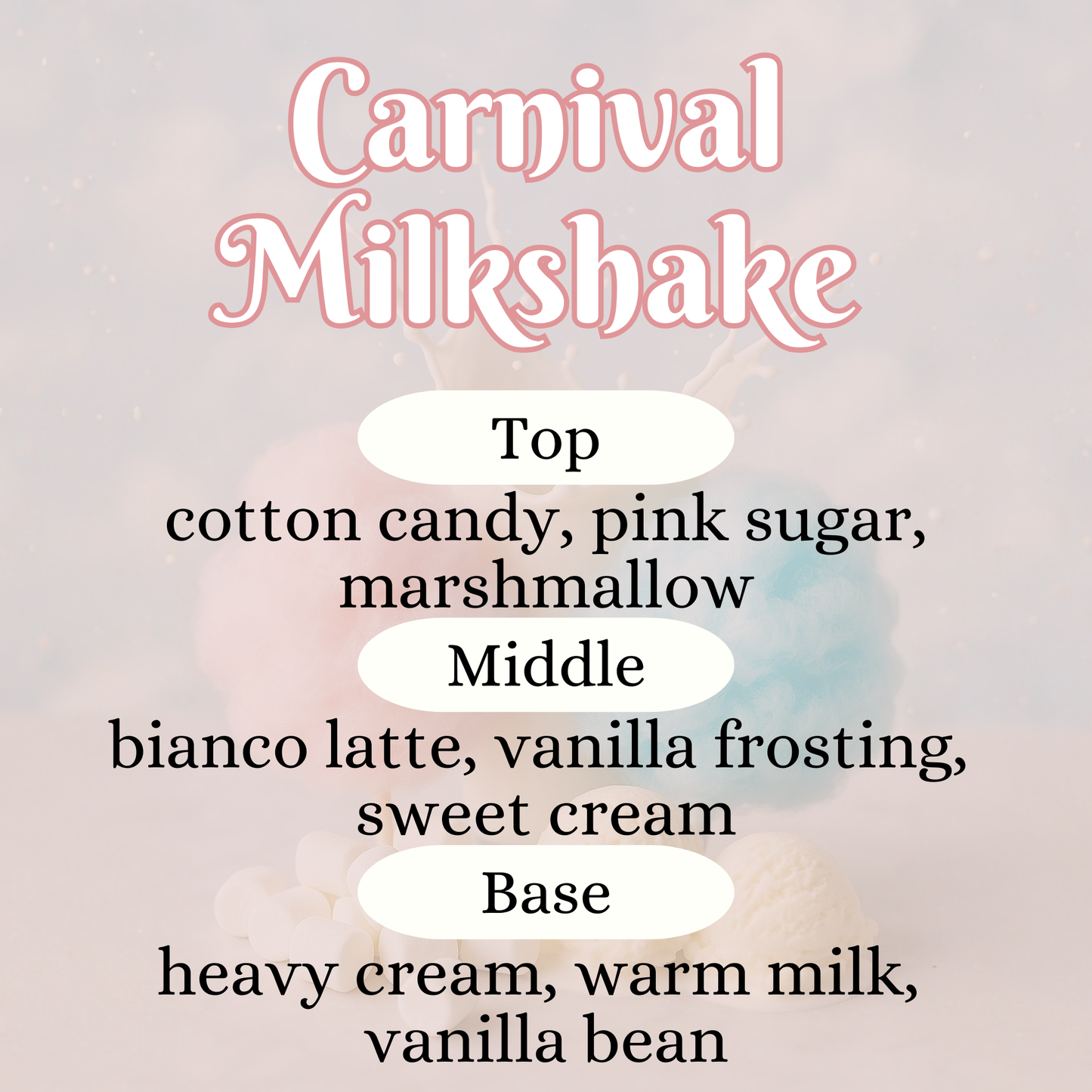 Carnival Milkshake