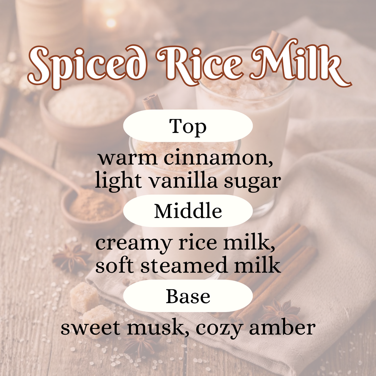 Spiced Rice Milk