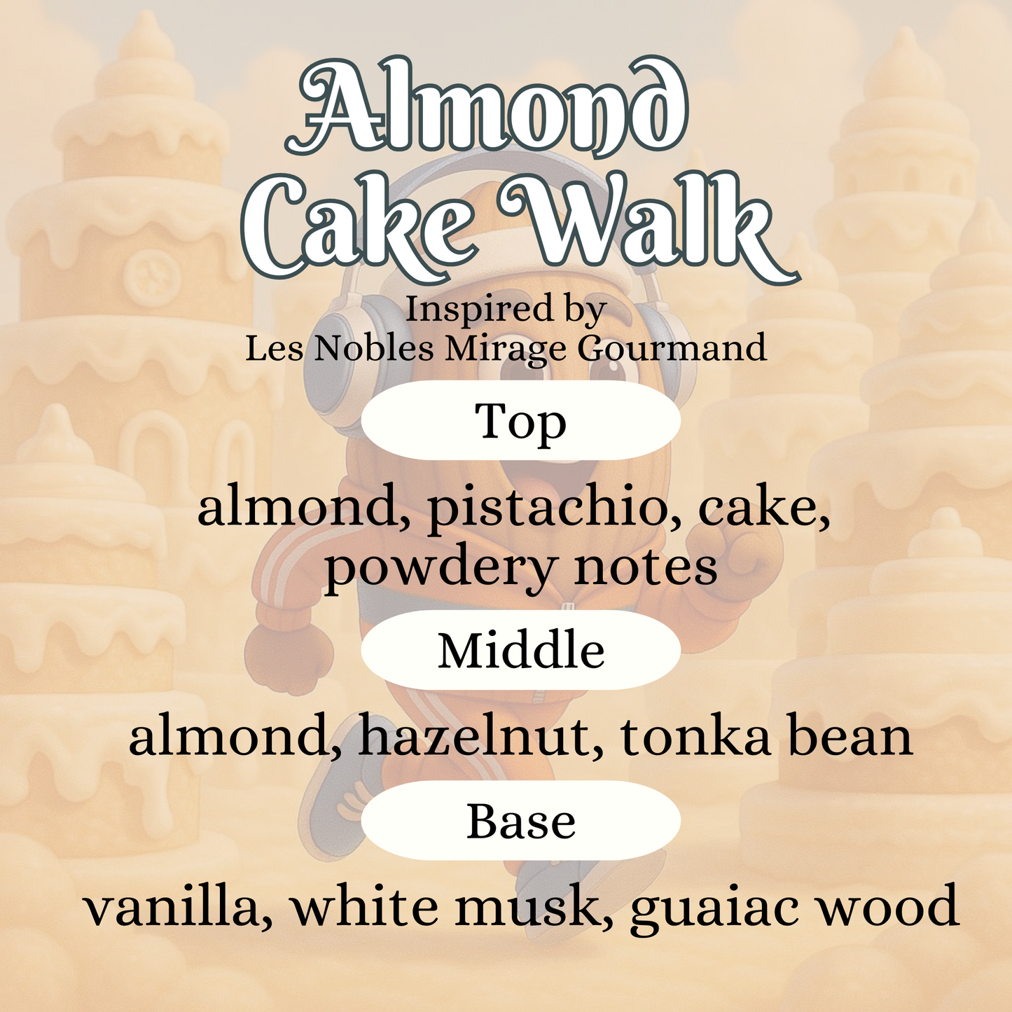 Almond Cake Walk