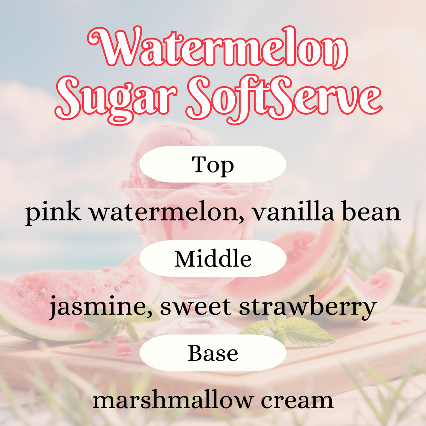 Watermelon Sugar SoftServe