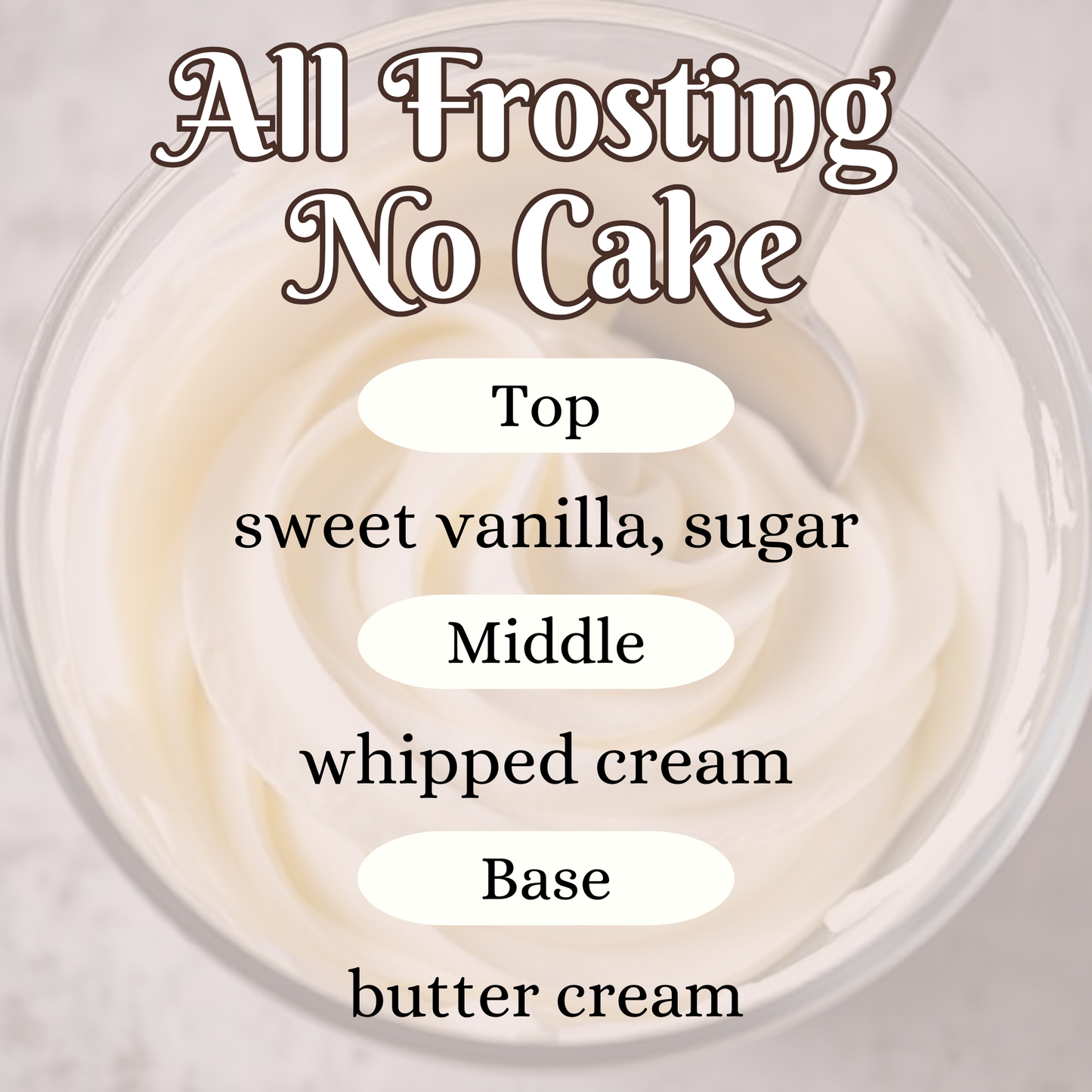 All Frosting No Cake