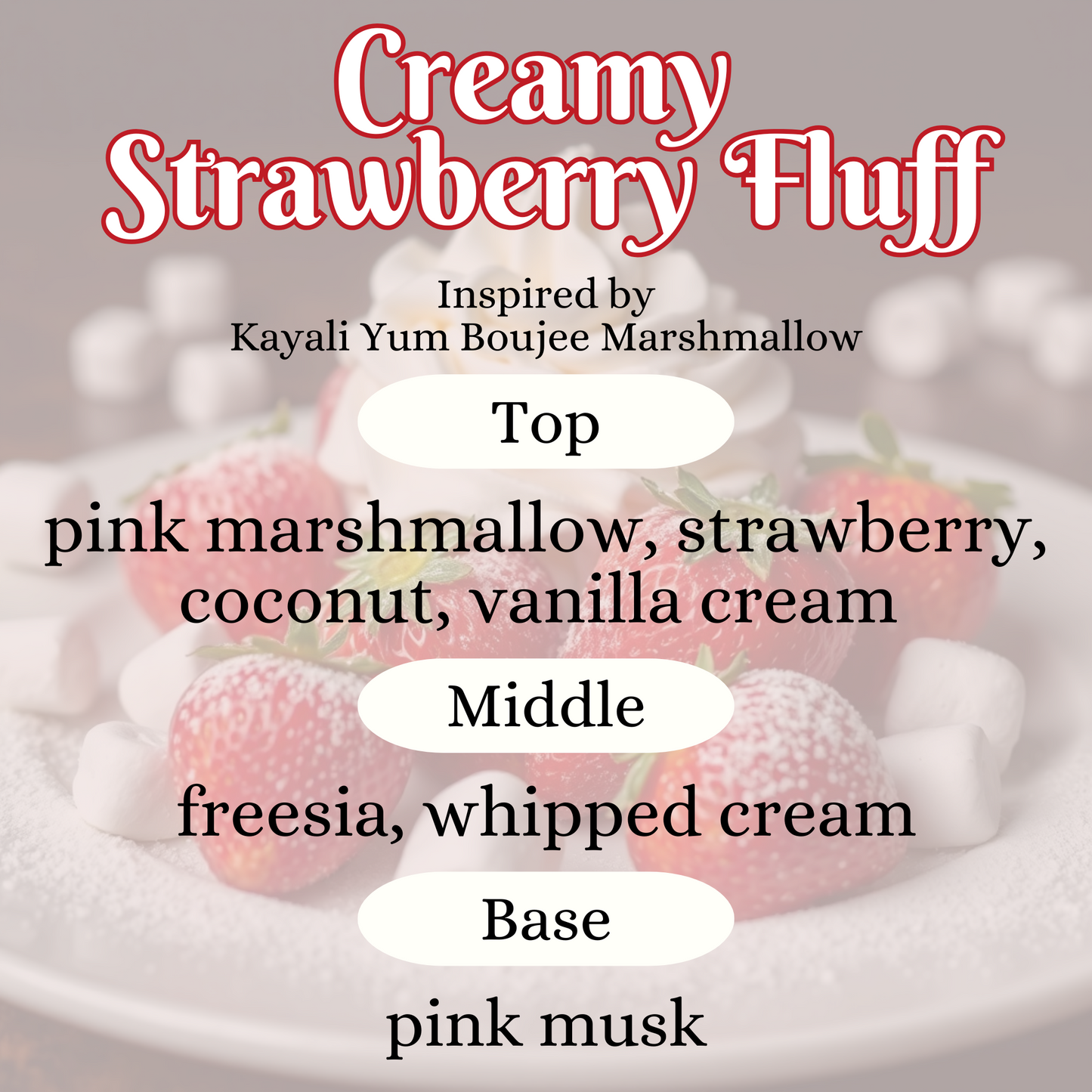 Creamy Strawberry Fluff