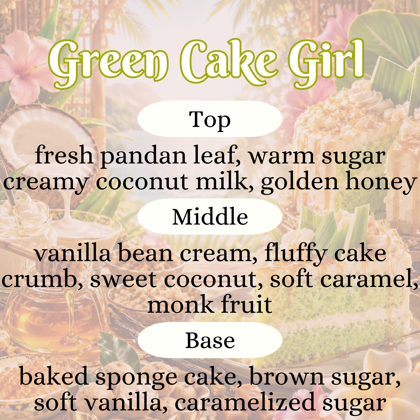 Green Cake Girl