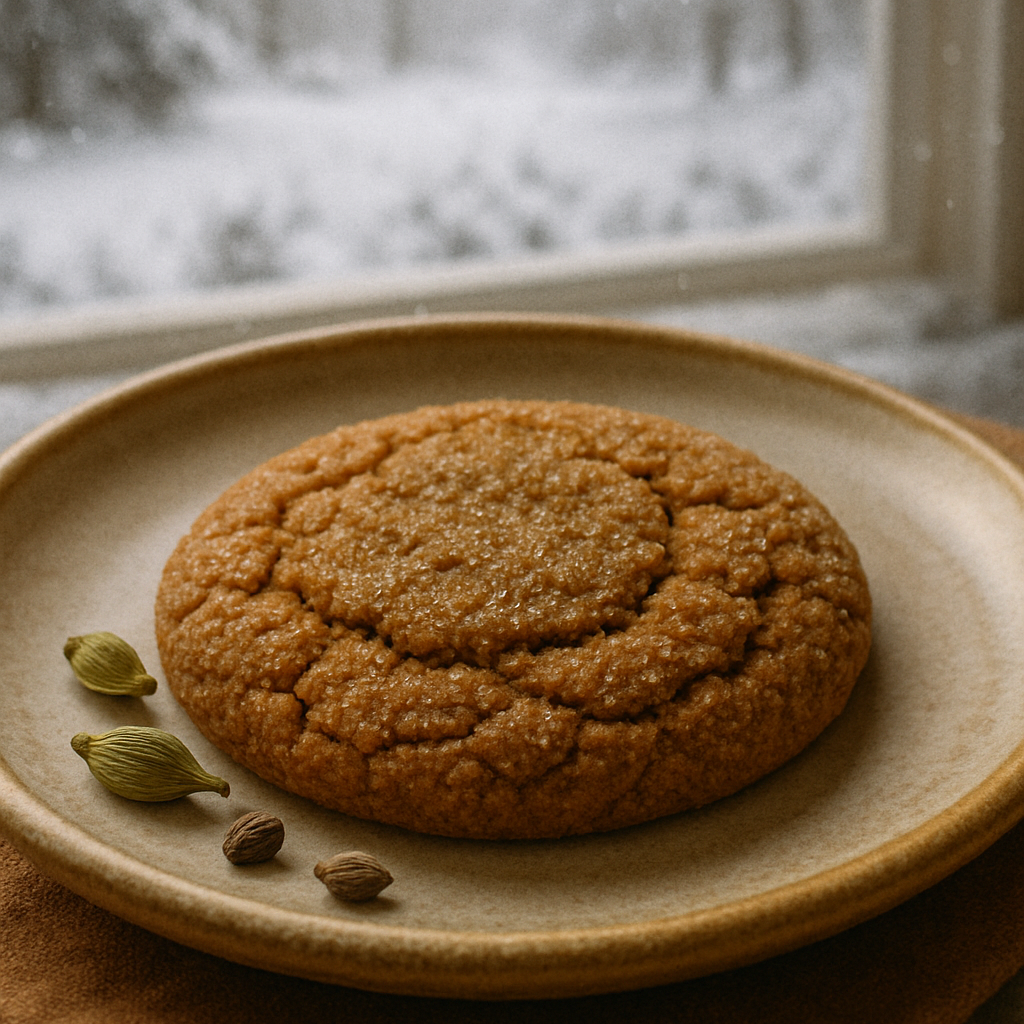 Ginger Cardamom Cookie