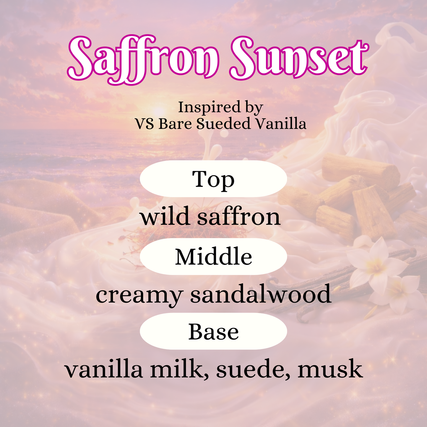 Saffron Sunset 🌟