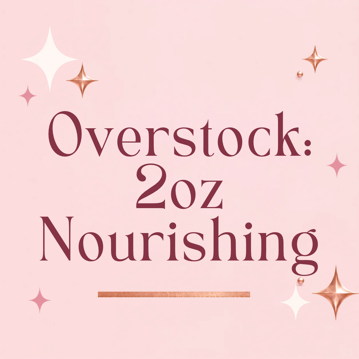 Overstock: 2oz Nourishing Body Oil