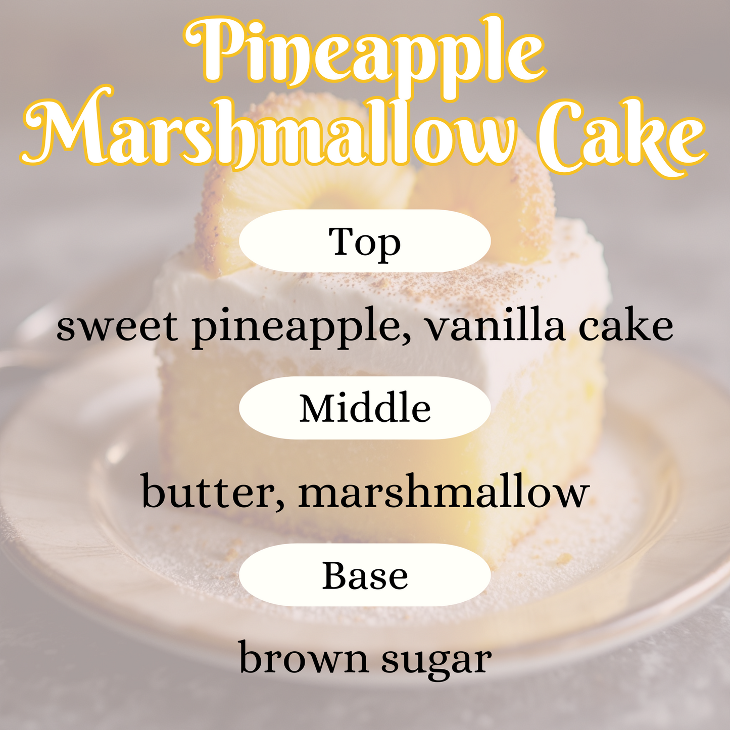 Pineapple Marshmallow Cake