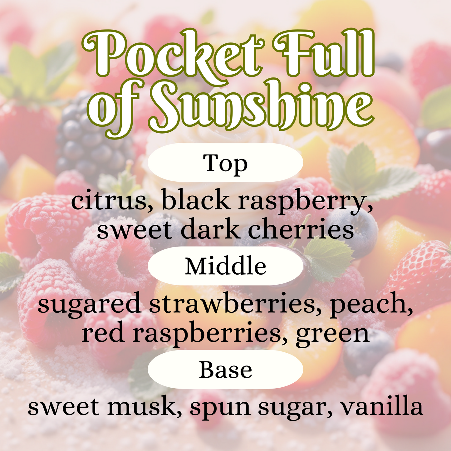 Pocket Full Of Sunshine 🌟