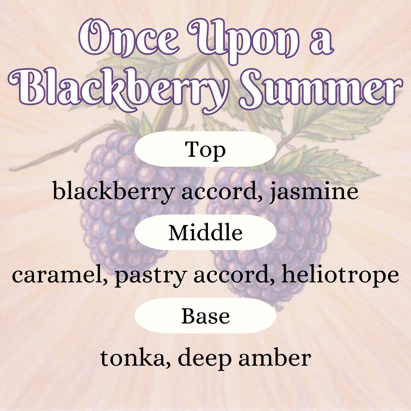 Once Upon a Blackberry Summer