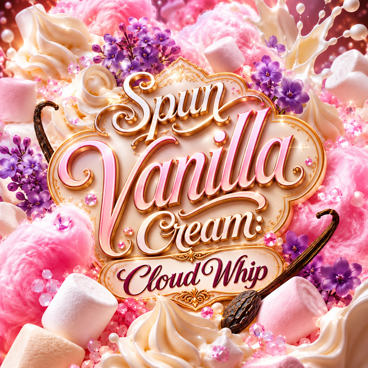 Spun Vanilla Cream Cloud Whip