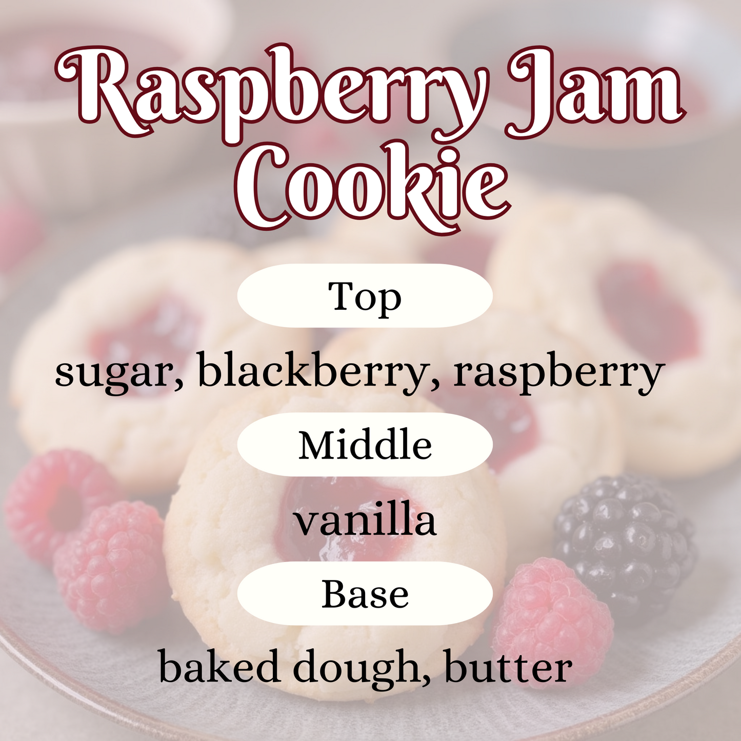 Raspberry Jam Cookie
