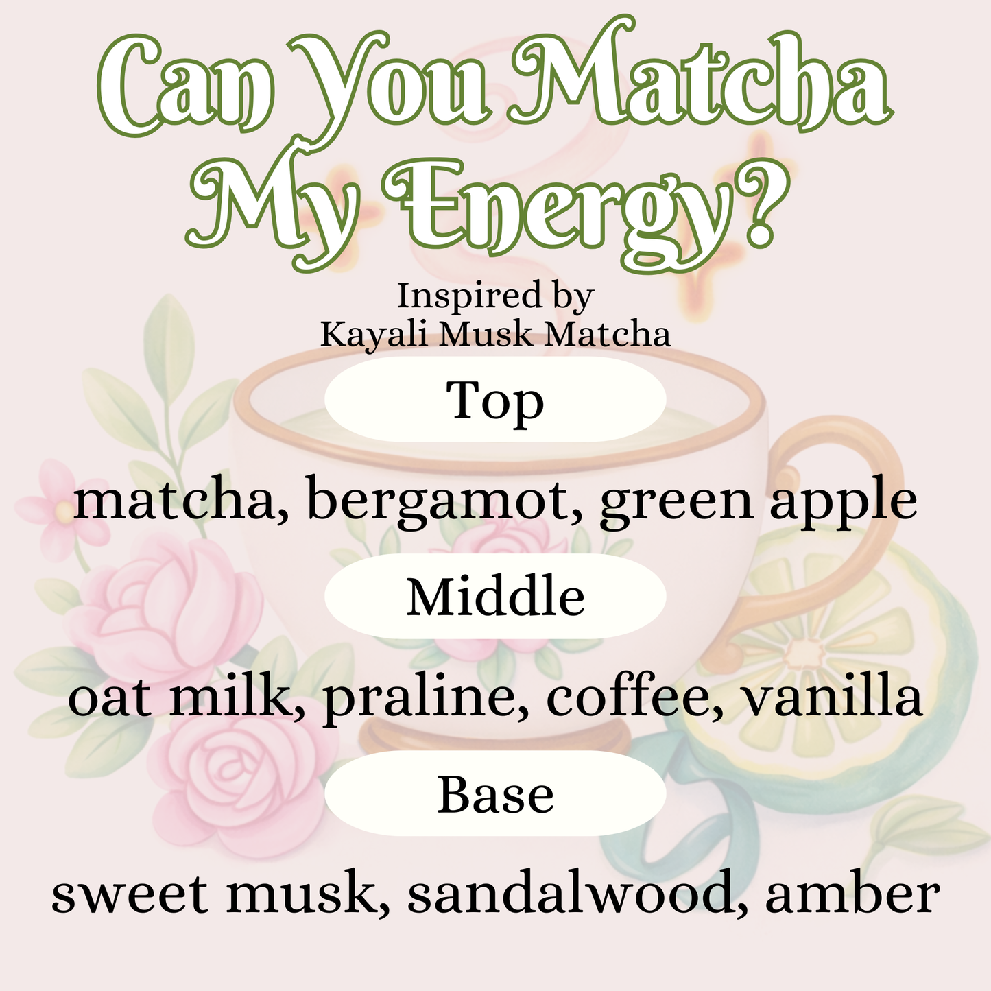 Can You Matcha My Energy?