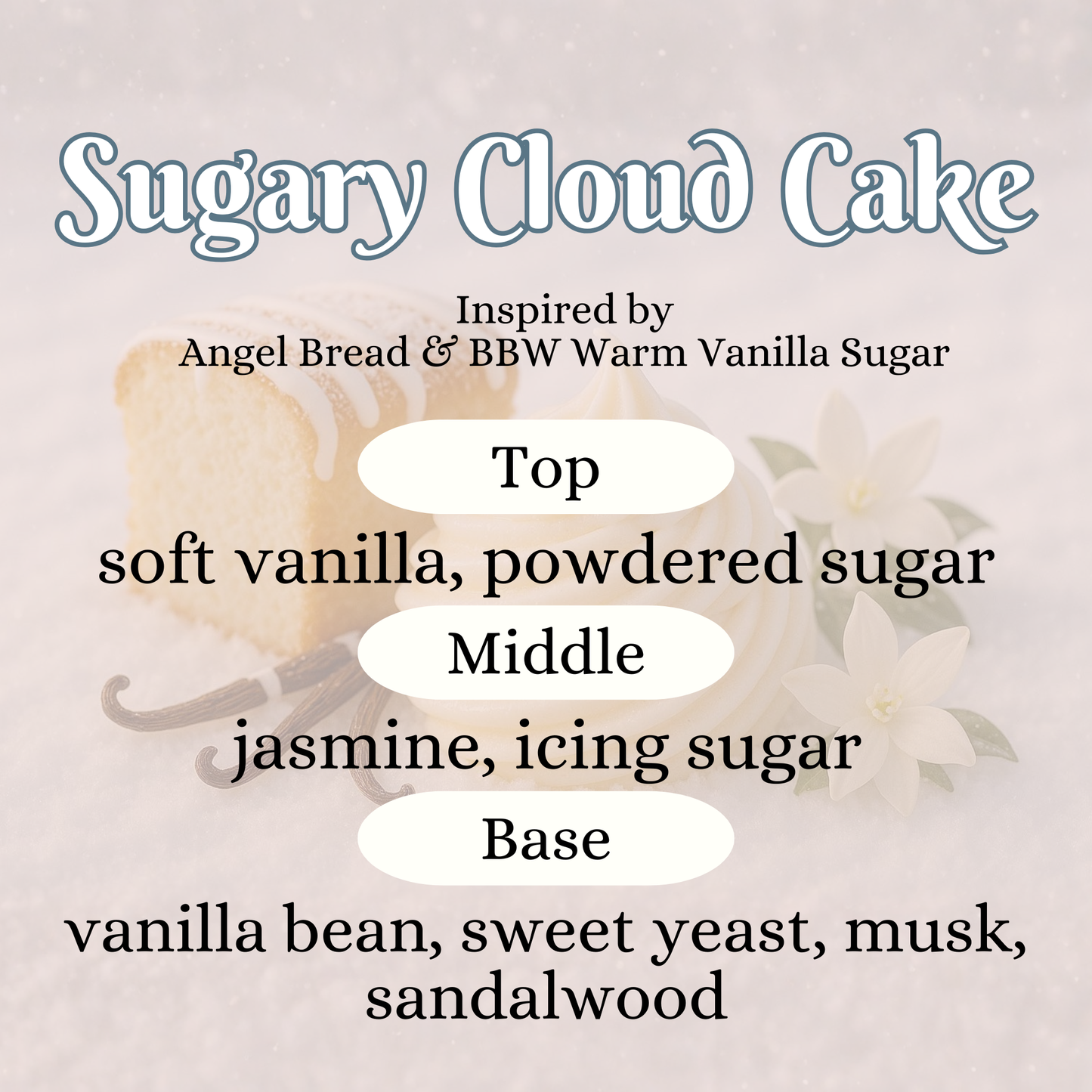 Sugary Cloud Cake