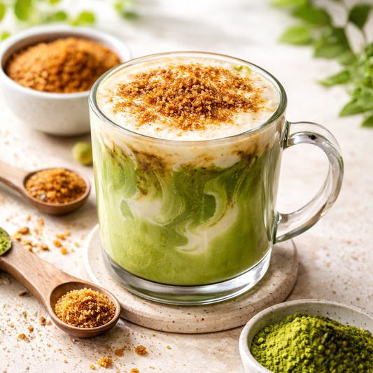 Warm Toasted Sugar Matcha 🌟