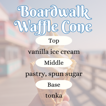 Boardwalk Waffle cone