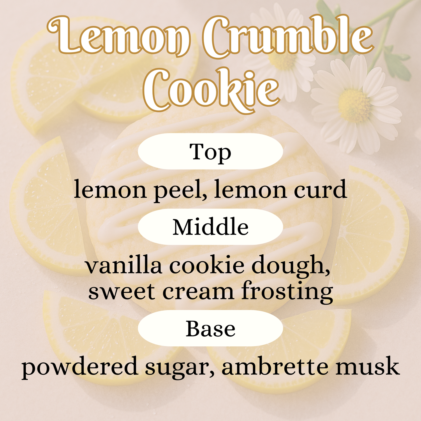 Lemon Crumble Cookie 🌟