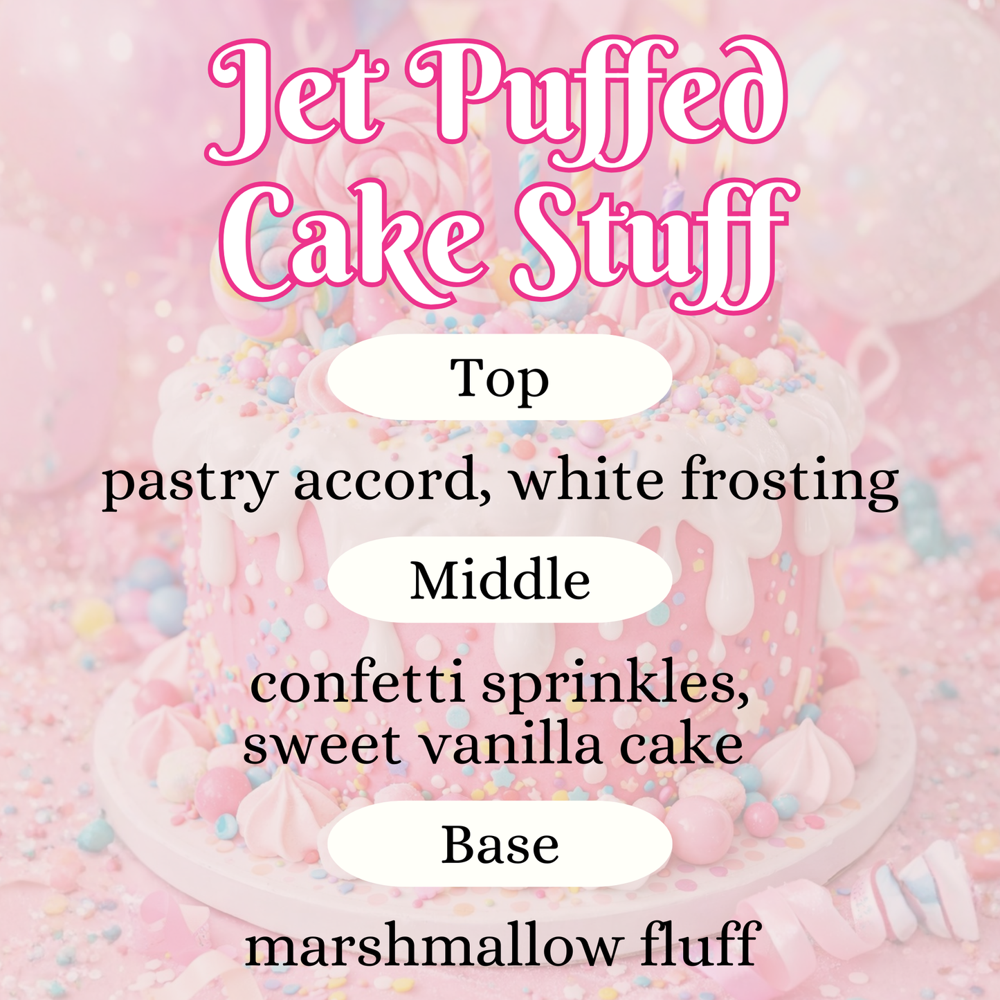 Jet Puffed Cake Stuff