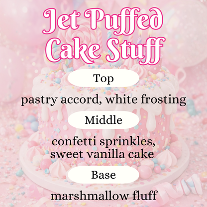 Jet Puffed Cake Stuff