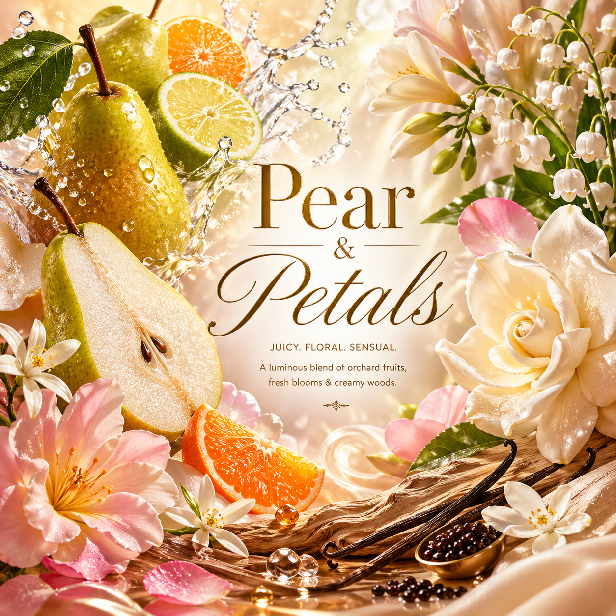 Pear & Petals 🌟
