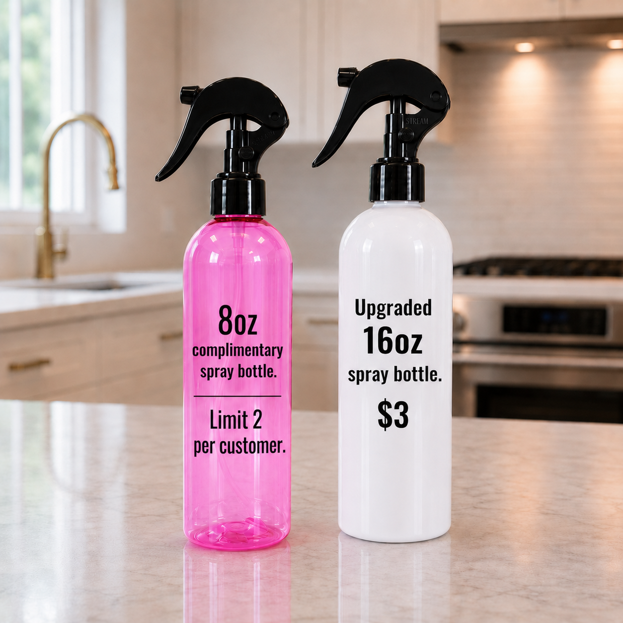 3oz All Purpose Cleaner Concentrate w/ FREE 8oz Spray Bottle