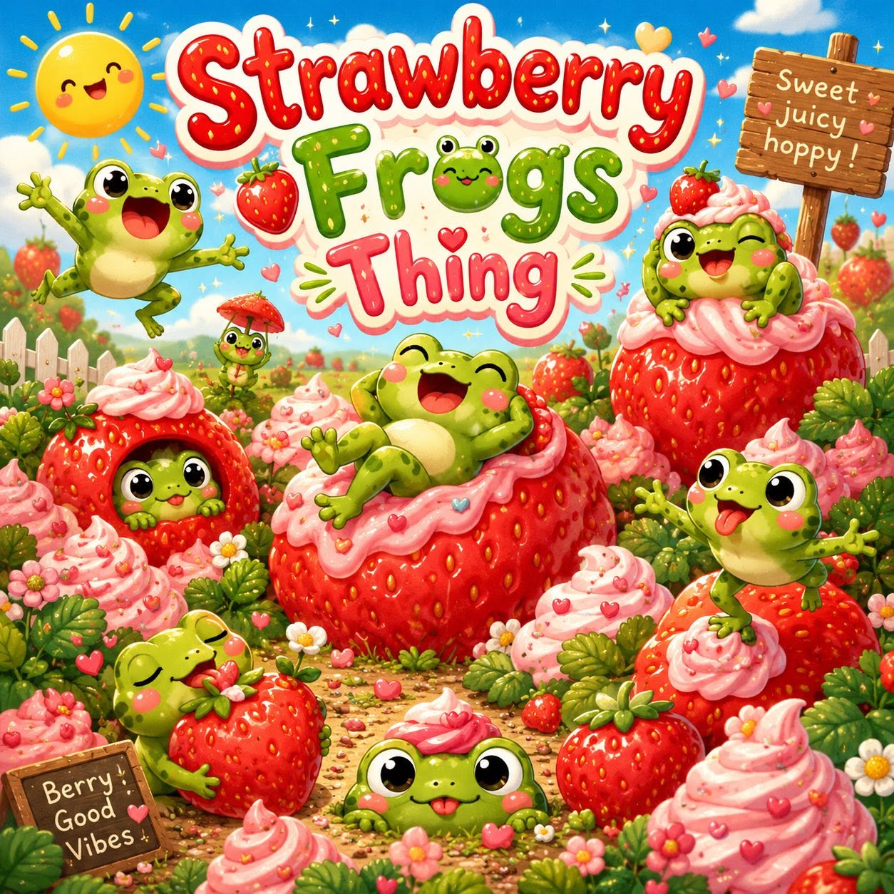 Strawberry Frogs Thing