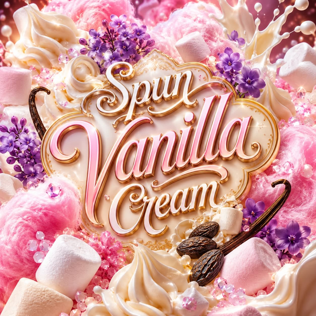 Spun Vanilla Cream