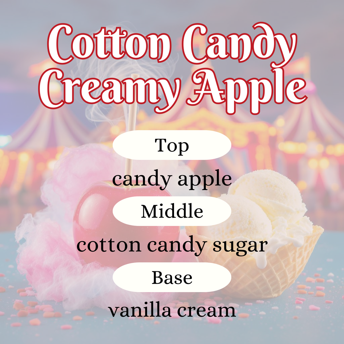 Cotton Candy Creamy Apple