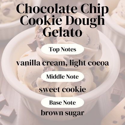 Chocolate Chip Cookie Dough Gelato