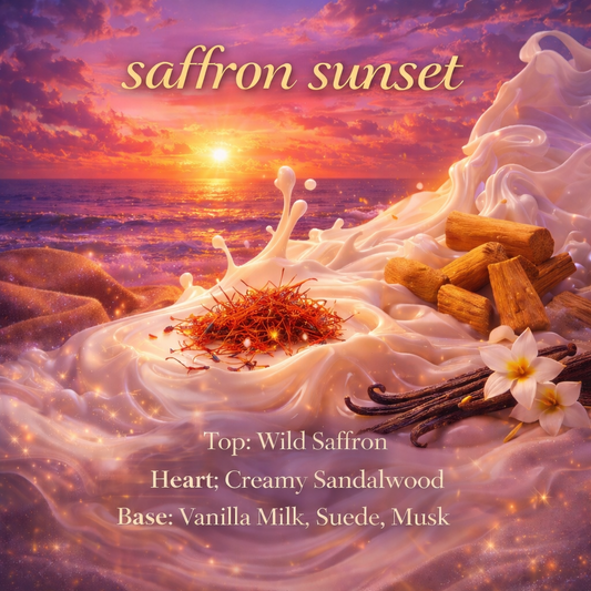 Saffron Sunset 🌟