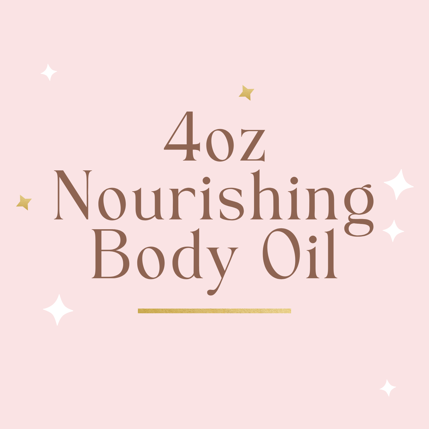 4oz Nourishing Body Oil