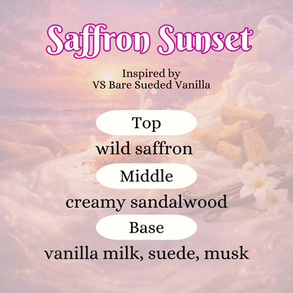 Saffron Sunset 🌟