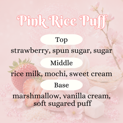 Pink Rice Puff