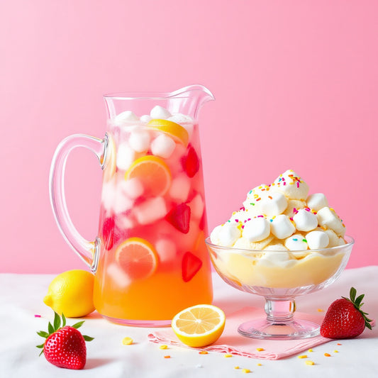 Strawberry Vanilla Lemonade