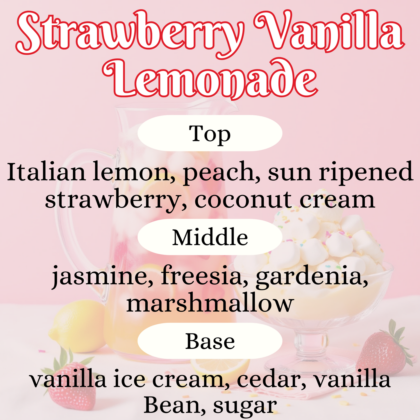 Strawberry Vanilla Lemonade