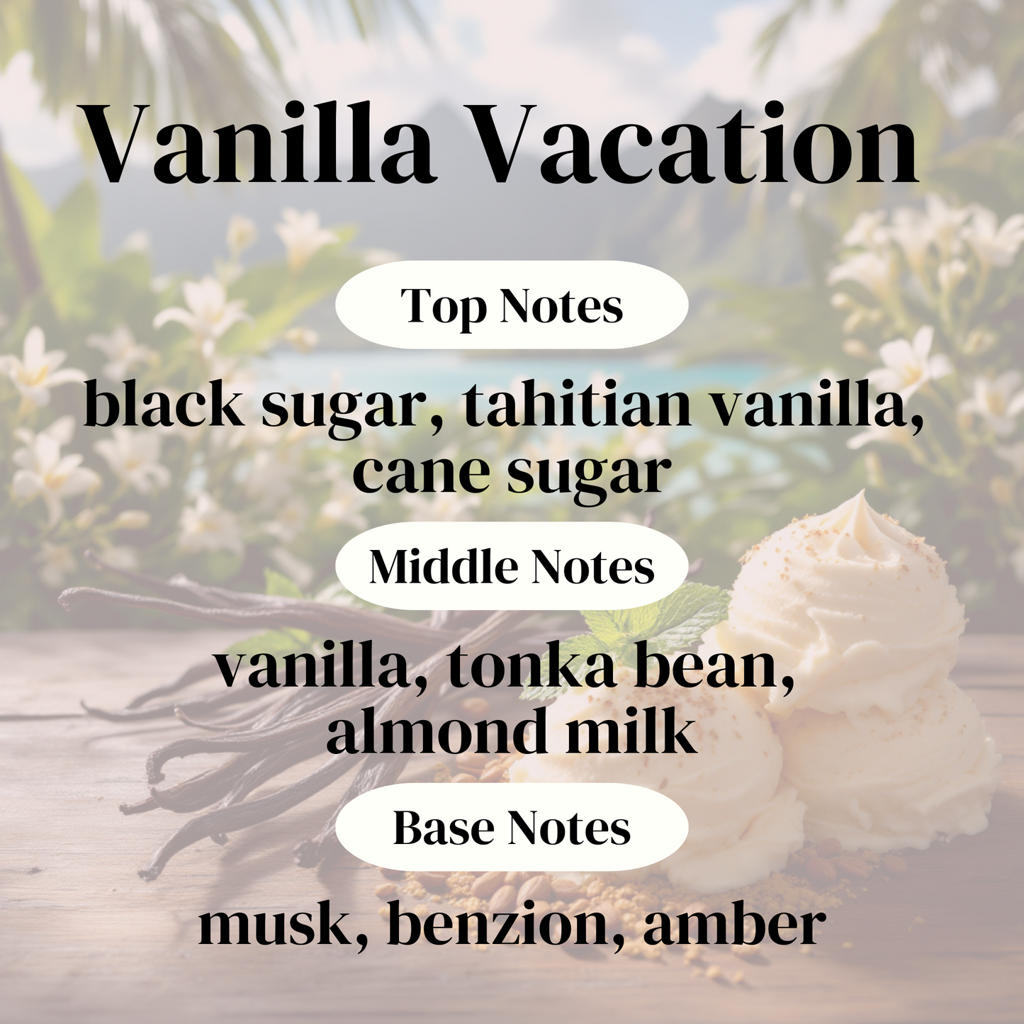 Vanilla Vacation