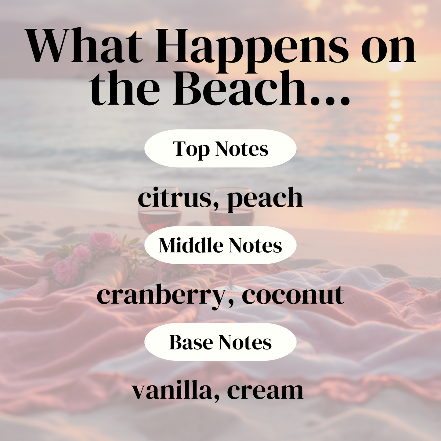 What Happens on the Beach...