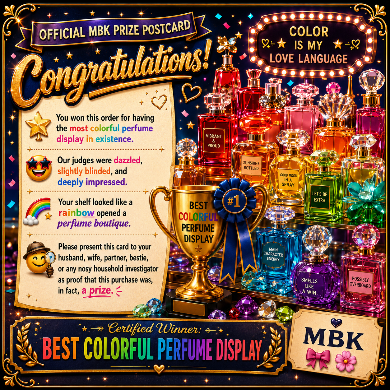 The MBK Alibi