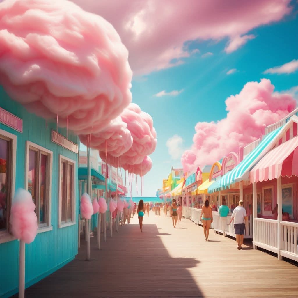 Cotton Candy Coastline